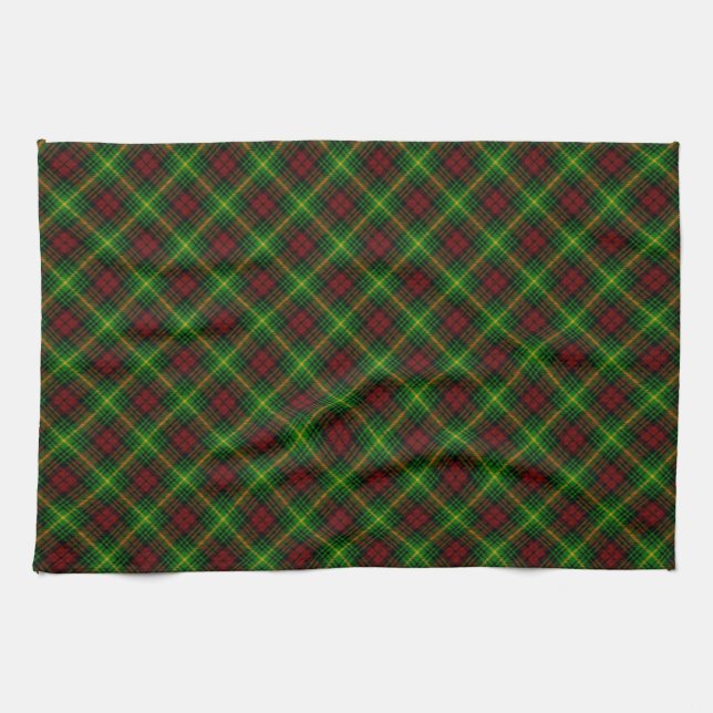 Martin Clan Tartan Scottish Design Kitchen Towel (Horizontal)
