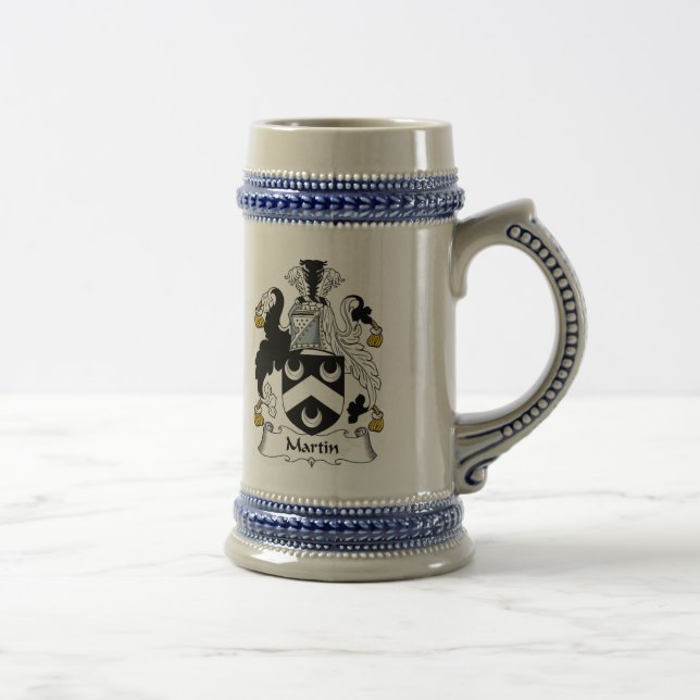 Martin Coat of Arms Stein - Family Crest (Right)