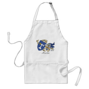 Martin Family Crest Standard Apron