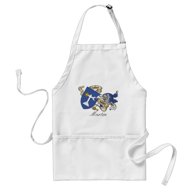 Martin Family Crest Standard Apron (Front)