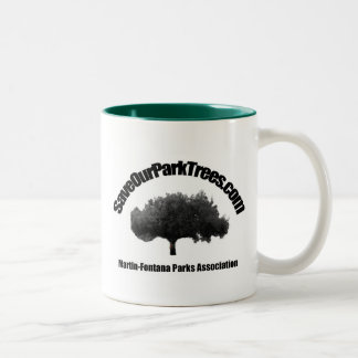 Martin-Fontana Parks Association Two-Tone Coffee Mug