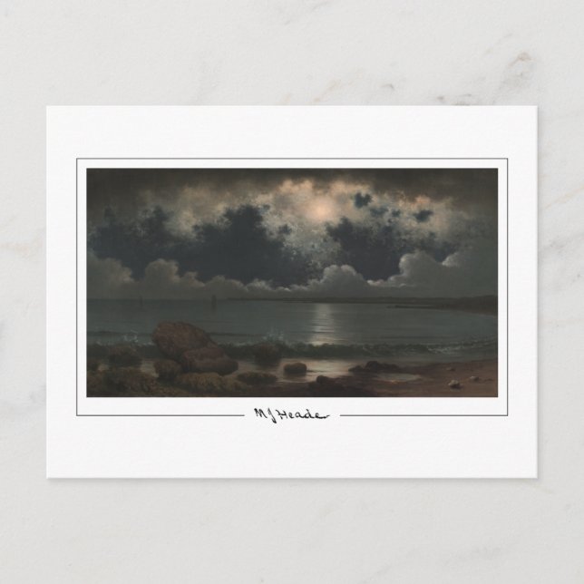 Martin Johnson Heade #129 - Fine Art Postcard (Front)