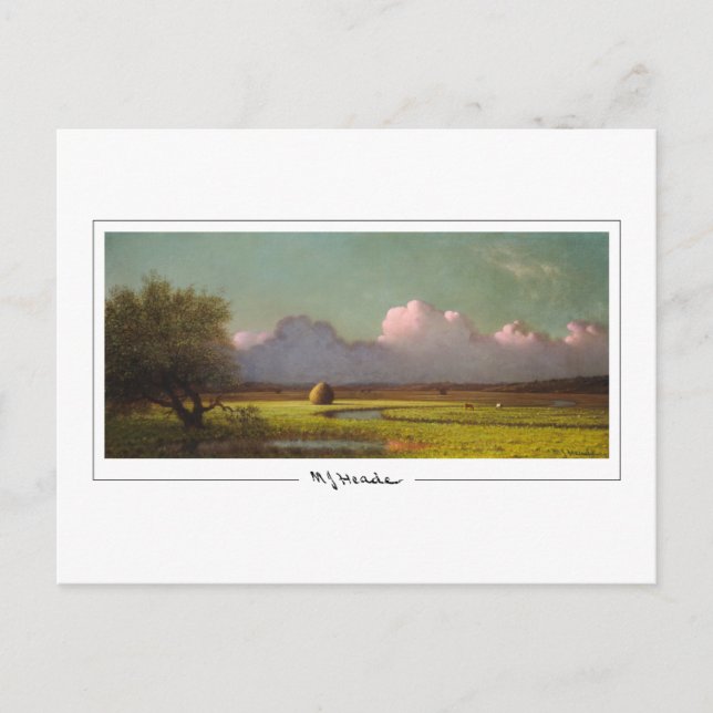 Martin Johnson Heade #31 - Fine Art Postcard (Front)
