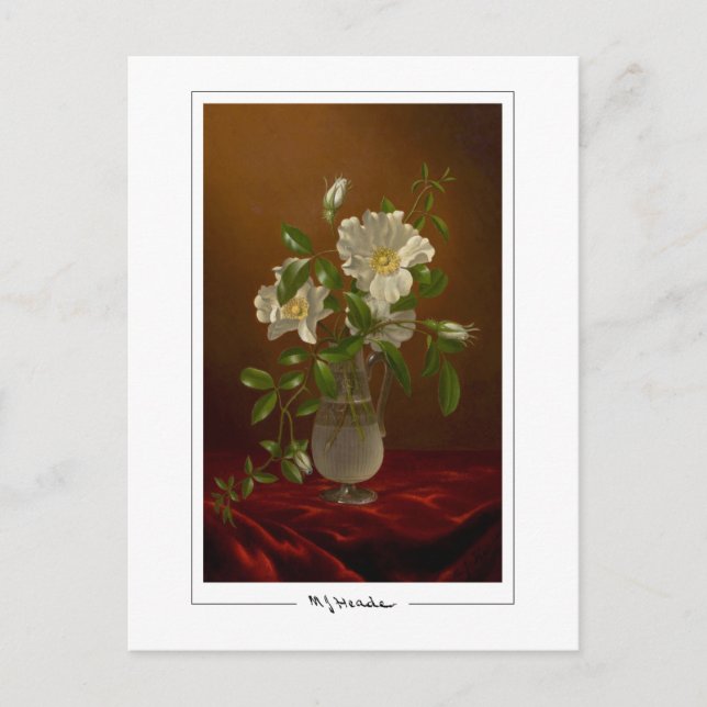 Martin Johnson Heade #5 - Fine Art Postcard (Front)