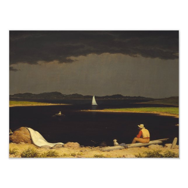 Martin Johnson Heade - Approaching Thunderstorm Photo Print (Front)