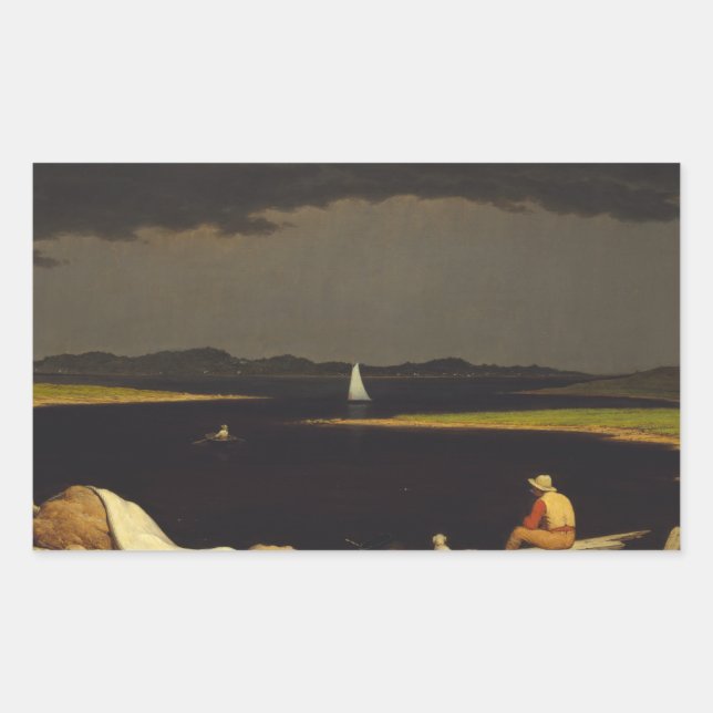 Martin Johnson Heade - Approaching Thunderstorm Sticker (Front)