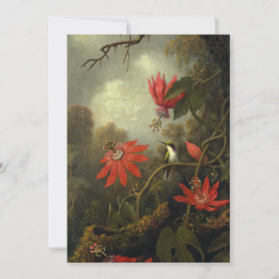 Martin Johnson Heade - Hummingbird Holiday Card