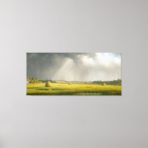 MARTIN JOHNSON HEADE Newburyport Meadows 1876-81 Canvas Print
