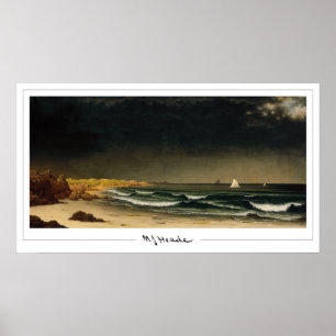 Martin Johnson Heade Zedign Affiche d'art #20
