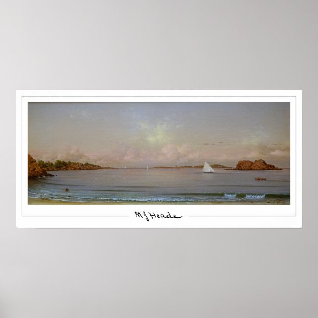 Martin Johnson Heade Zedign Art Poster #207 (Front)
