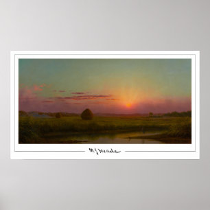 Martin Johnson Heade Zedign Art Poster #42
