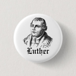 Martin Luther 1 Inch Round Button