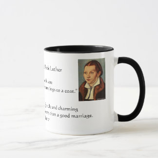 Martin Luther and Katie Luther Marraige Mug
