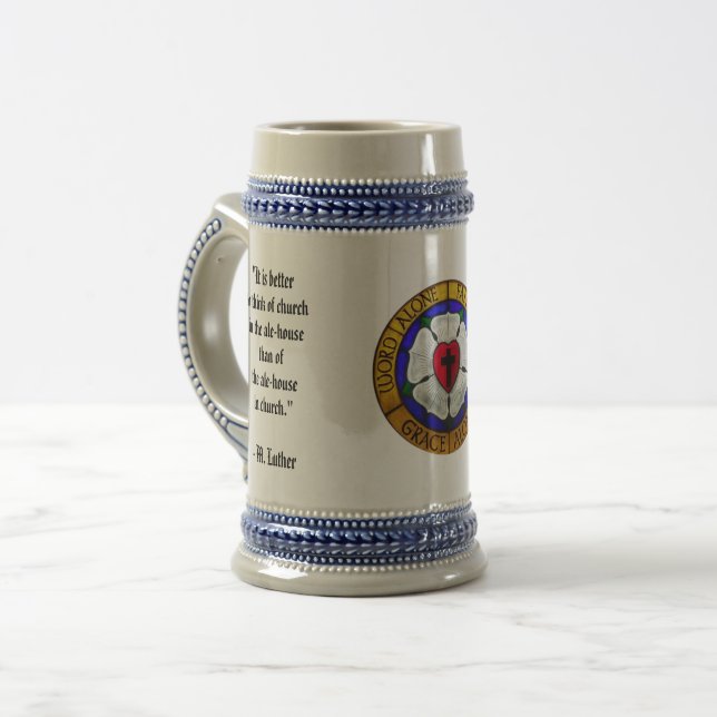Martin Luther Beer Stein (Front Left)