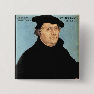 Martin Luther, c.1532 2 Inch Square Button