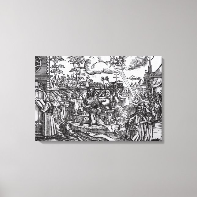 Martin Luther Canvas Print (Front)