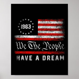 Martin Luther King Day I Have A Dream Mlk Day Poster