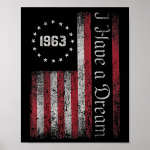 Martin Luther King Jr. Day I Have A Dream Mlk Day  Poster