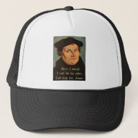 Martin Luther Quotation Here I Stand 95 Theses