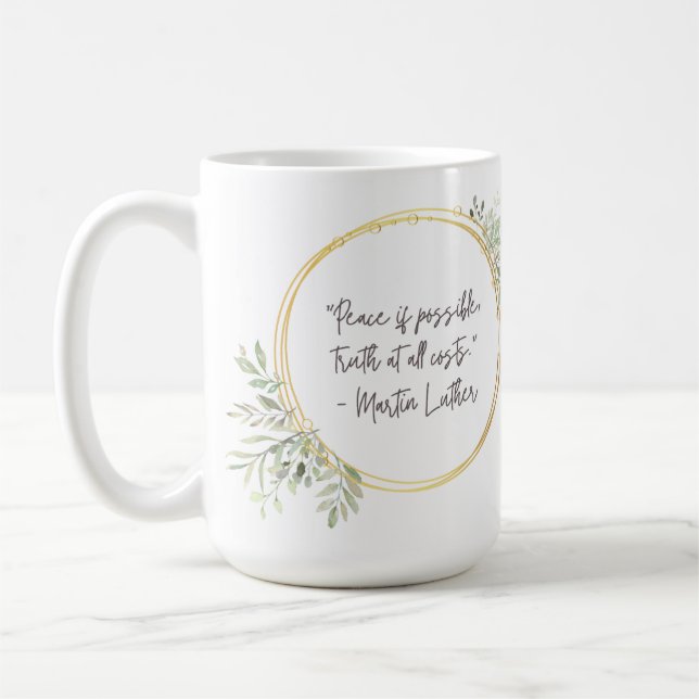 Martin Luther Quote Mug (Left)