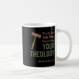 Martin Luther Reformed Christian Reformation Day Coffee Mug