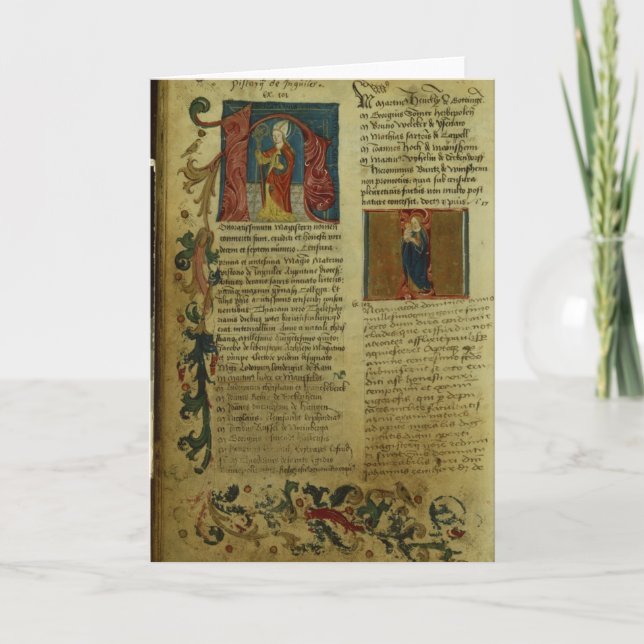 Martin Luther's Enrolment Card (Front)