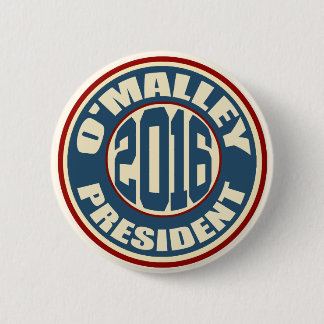 Martin O'Malley for President in 2016 2 Inch Round Button