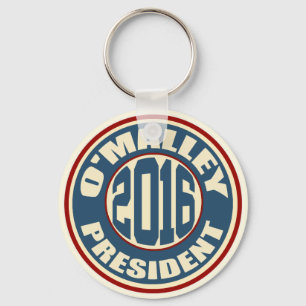 Martin O'Malley President 2016 Keychain
