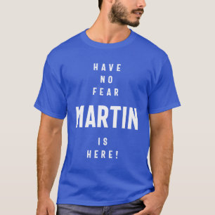 Martin Personalized Name Birthday Gift T-Shirt