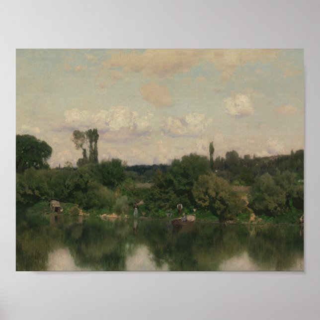 Martin Rico y Ortega - On the Seine Poster (Front)