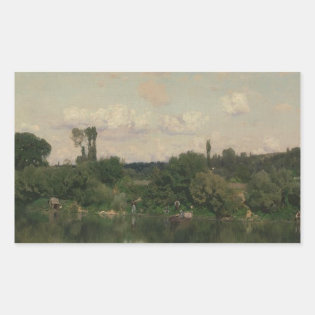 Martin Rico y Ortega - On the Seine Sticker (Front)