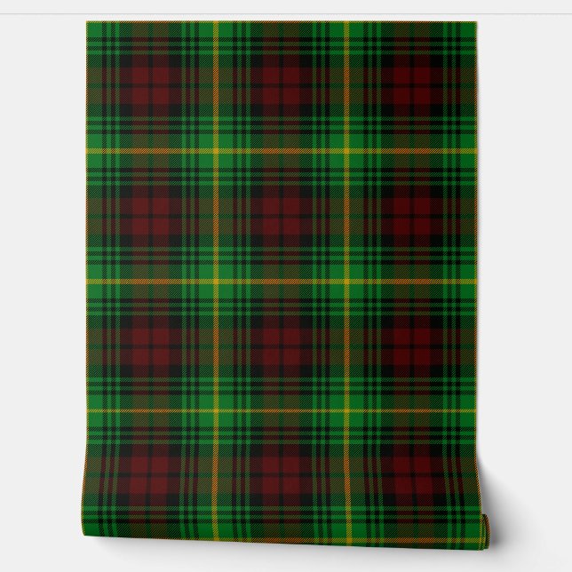 Martin Tartan Plaid Scottish Clan Wallpaper (Unrolling)