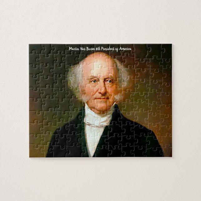 Martin Van Buren  8th President of America. Jigsaw Puzzle (Horizontal)