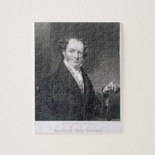 Martin Van Buren, engraved by E. Wellmore (engravi Jigsaw Puzzle