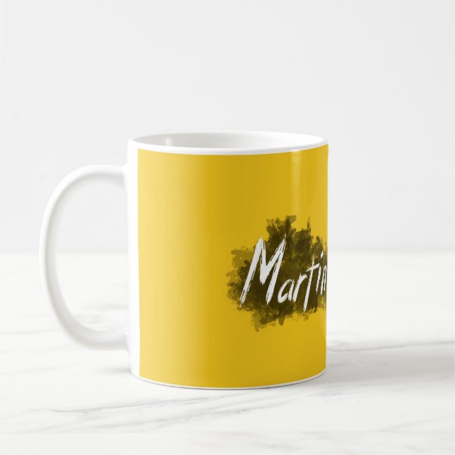 Martin - votre nom sur la tasse - le meilleur (Gauche)