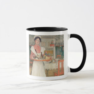 Martina Carrying Breakfast on a Tray, 1904 Mug