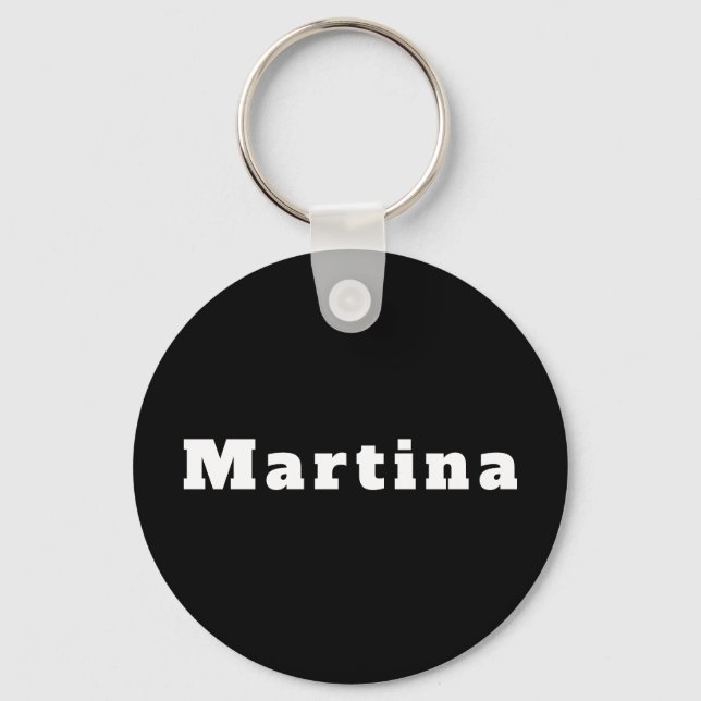 Martina Keychain (Front)