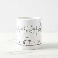 Martine peptide name mug