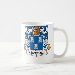 Martineau Family Crest Coffee Mug