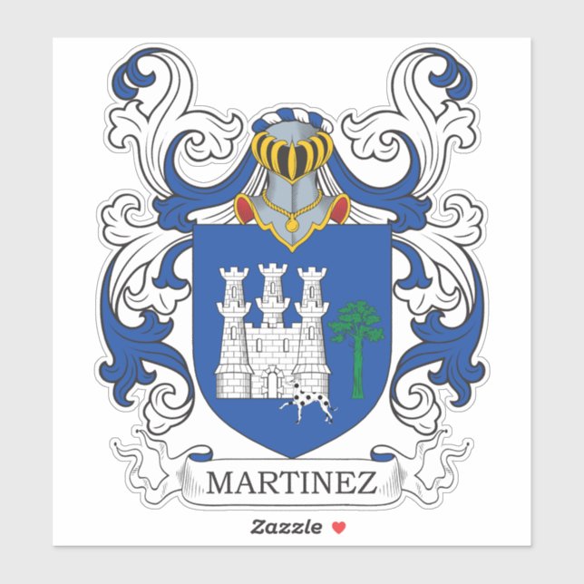 Martinez Coat of Arms (Sheet)