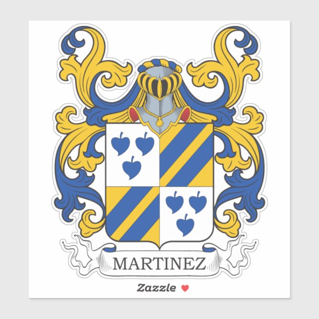 Martinez Family Crest (Sheet)