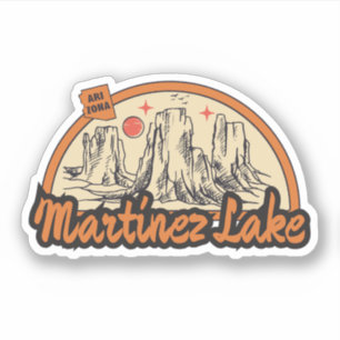 Martinez Lake, Arizona  Sticker