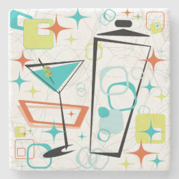 Martini A Go-Go Stone Coaster