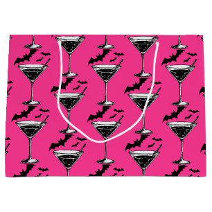 Martini Bats Large Gift Bag