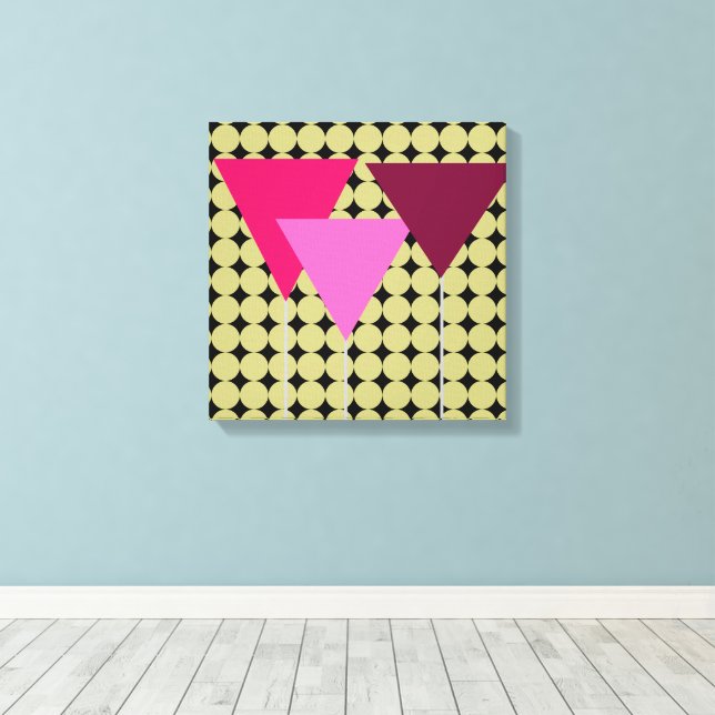 Martini Canvas Print (Insitu(Wood Floor))