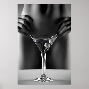 Martini Cocktail Digital Download, Los Angeles Poster