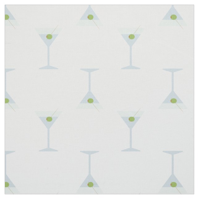 martini cocktail fabric (Swatch)