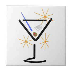Martini Glass Tile
