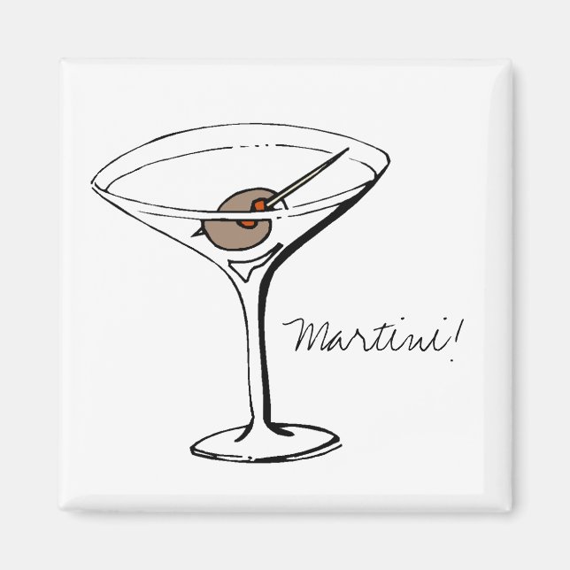 Martini magnet (Front)