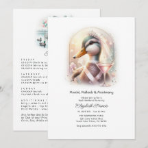 Martini Mallards & Matrimony Fun Lake Bachelorette